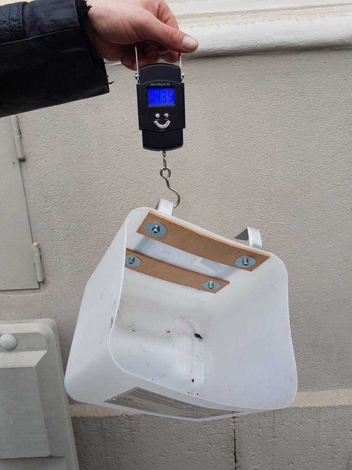 Extension an der Kofferwaage