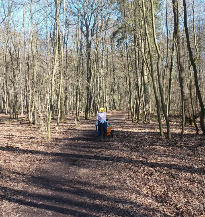 Ziehen und sammeln gleichzeitig.