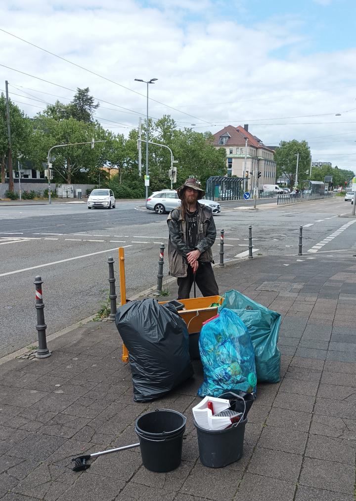 Beeindruckend viel Muell