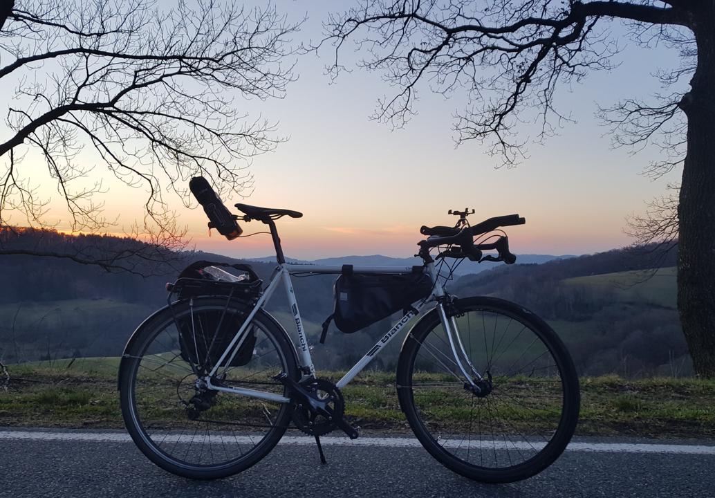 Bianchi at a ridge near Wald-Michelbach