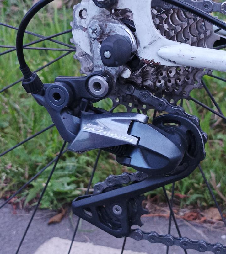 New Ultegra rear derailleur.