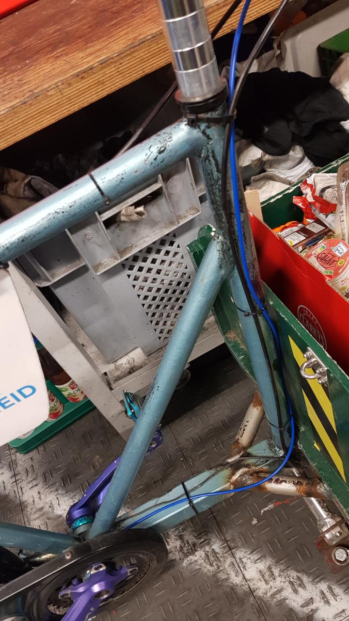 Neues Schaltkabel am Samum