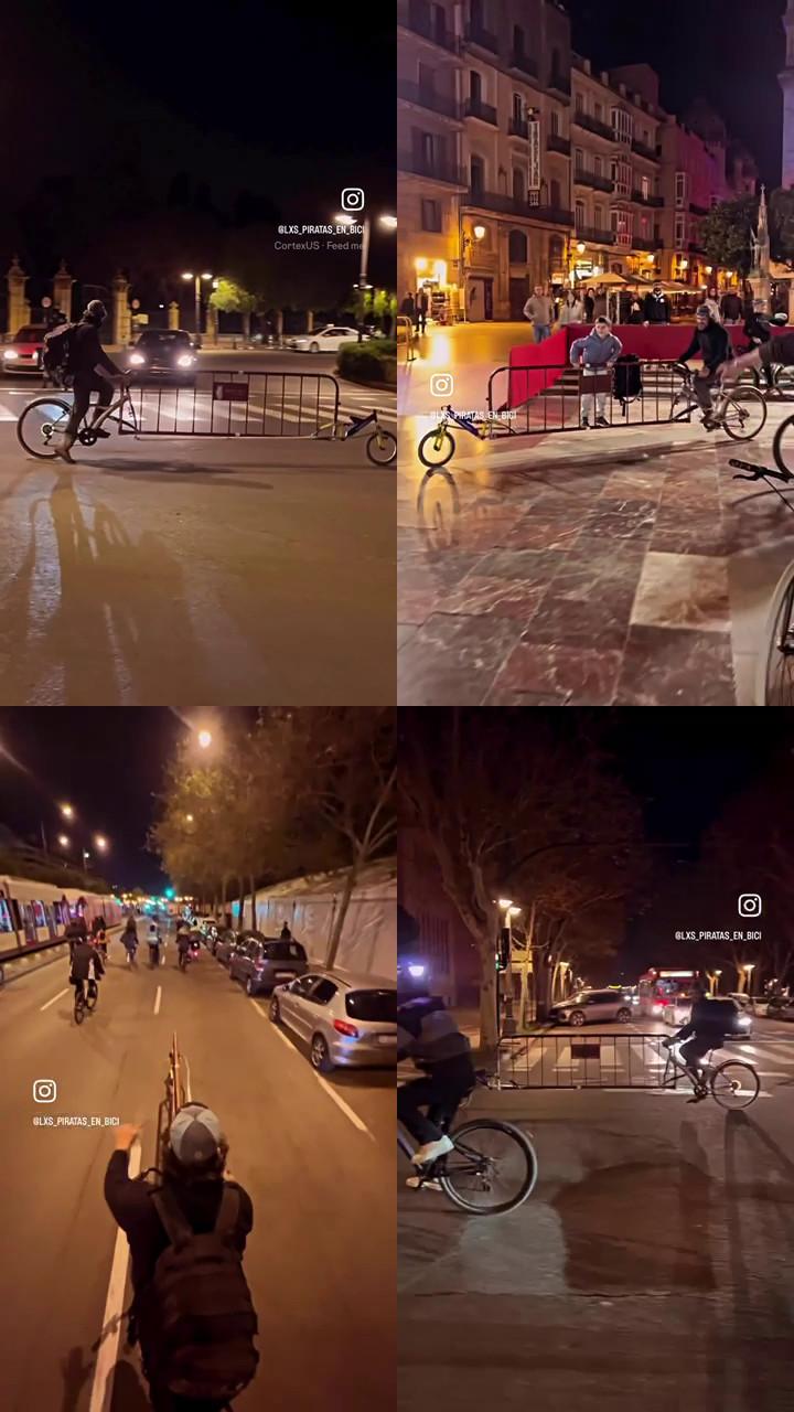 Mehrere Snapshots aus dem Video das Sperrrad zeigend.