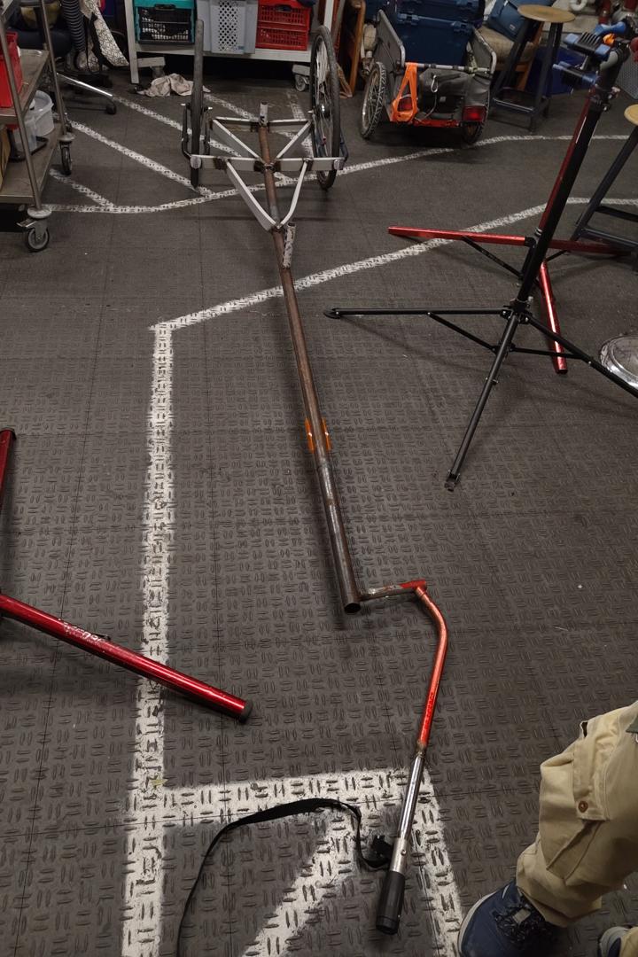 Umbau fertig, ohne Bakenaufsatz