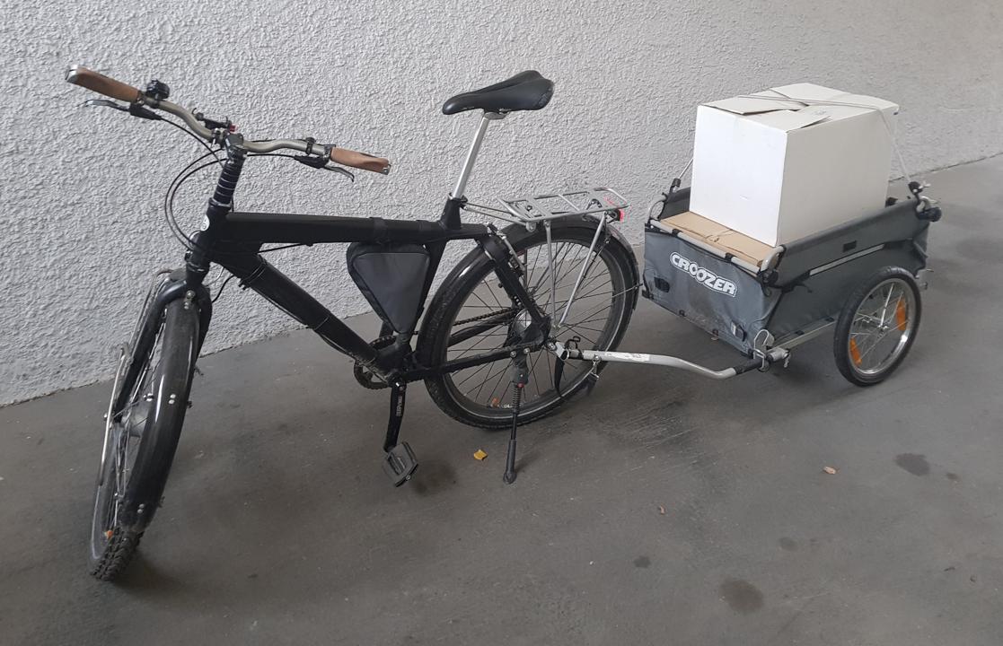 Croozer Cargo am Groh